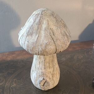 Rustic Wooden Mushroom Decor
